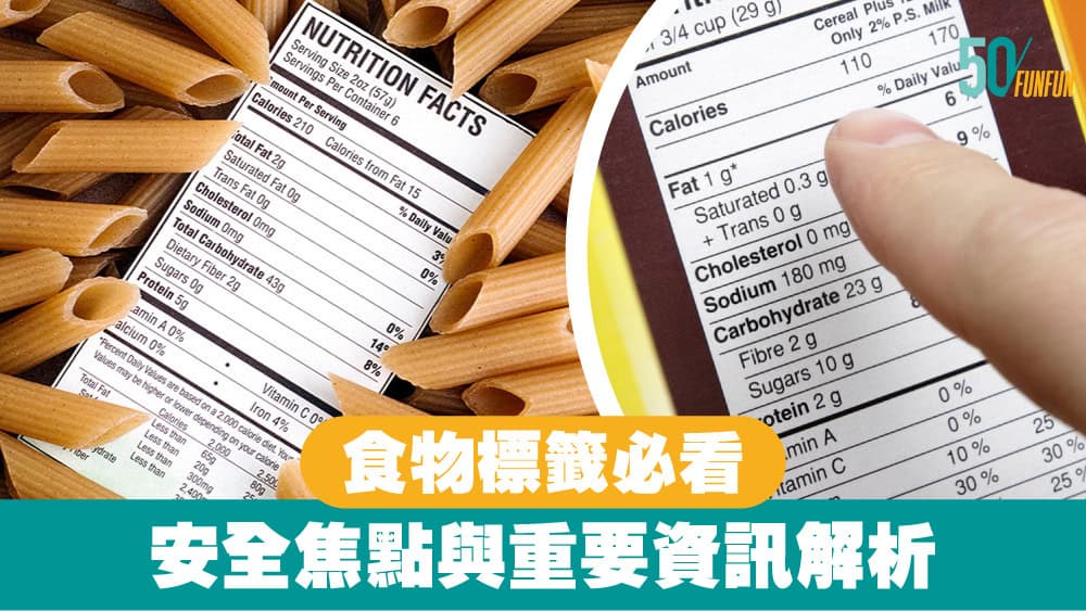 食物標籤必看：安全焦點與重要資訊解析